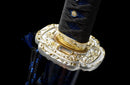 Blue Wakizashi Katana