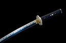 Blue Wakizashi Katana