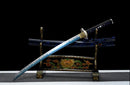 Blue Wakizashi Katana