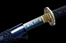 Blue Wakizashi Katana