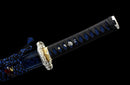 Blue Wakizashi Katana