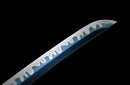 Blue Wakizashi Katana