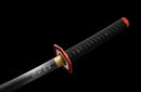 Giyu Tomioka Black Katana Demon Slayer