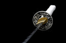 White Japanese Katana Forged