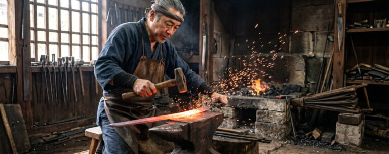 The Different Steel Structures of Katanas